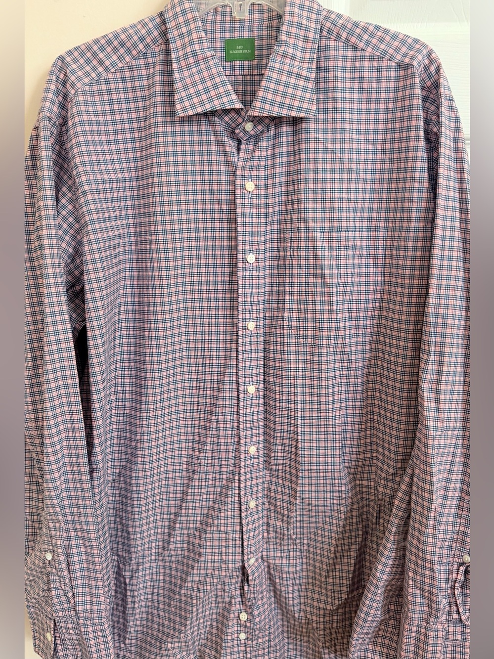 Sid Mashburn 100% Cotton Multicolor Men’s 2XL Long Sleeve Button Up Shirt